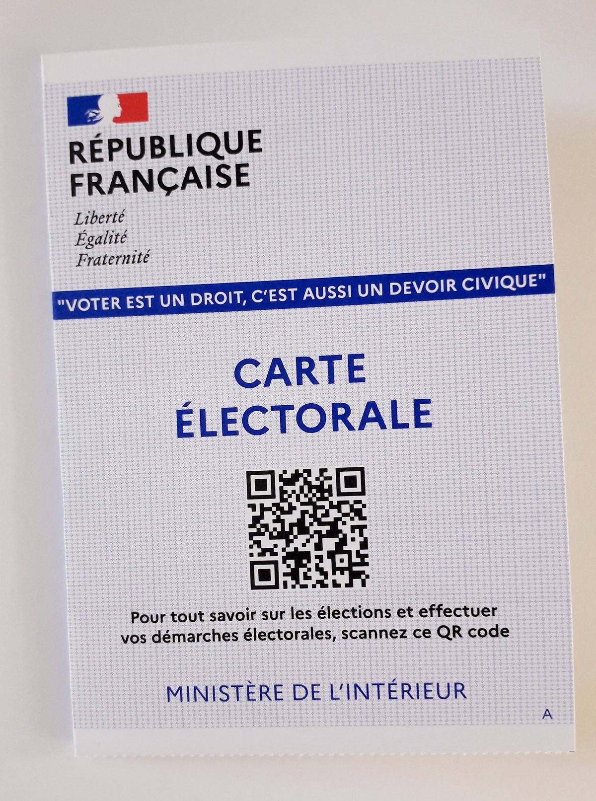 Total 91 Imagen Qr Code Carte Electorale Fr Thptnganamst Edu Vn